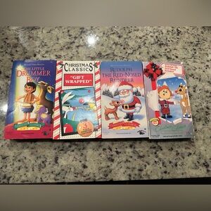Classic Christmas Kids VHS Collection